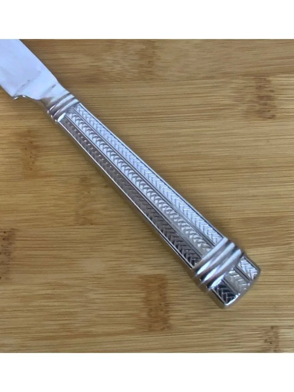 Ralph Lauren Wainwright Flatware Stainless Steel Dinner Knife 1991 Made In Japan